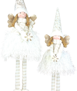 4634 LED-ANGELS CELESTE S/2